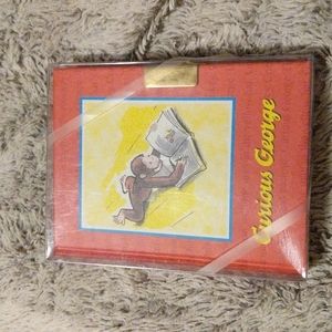 CURIOUS GEORGE LINED JOURNAL W/LOCK